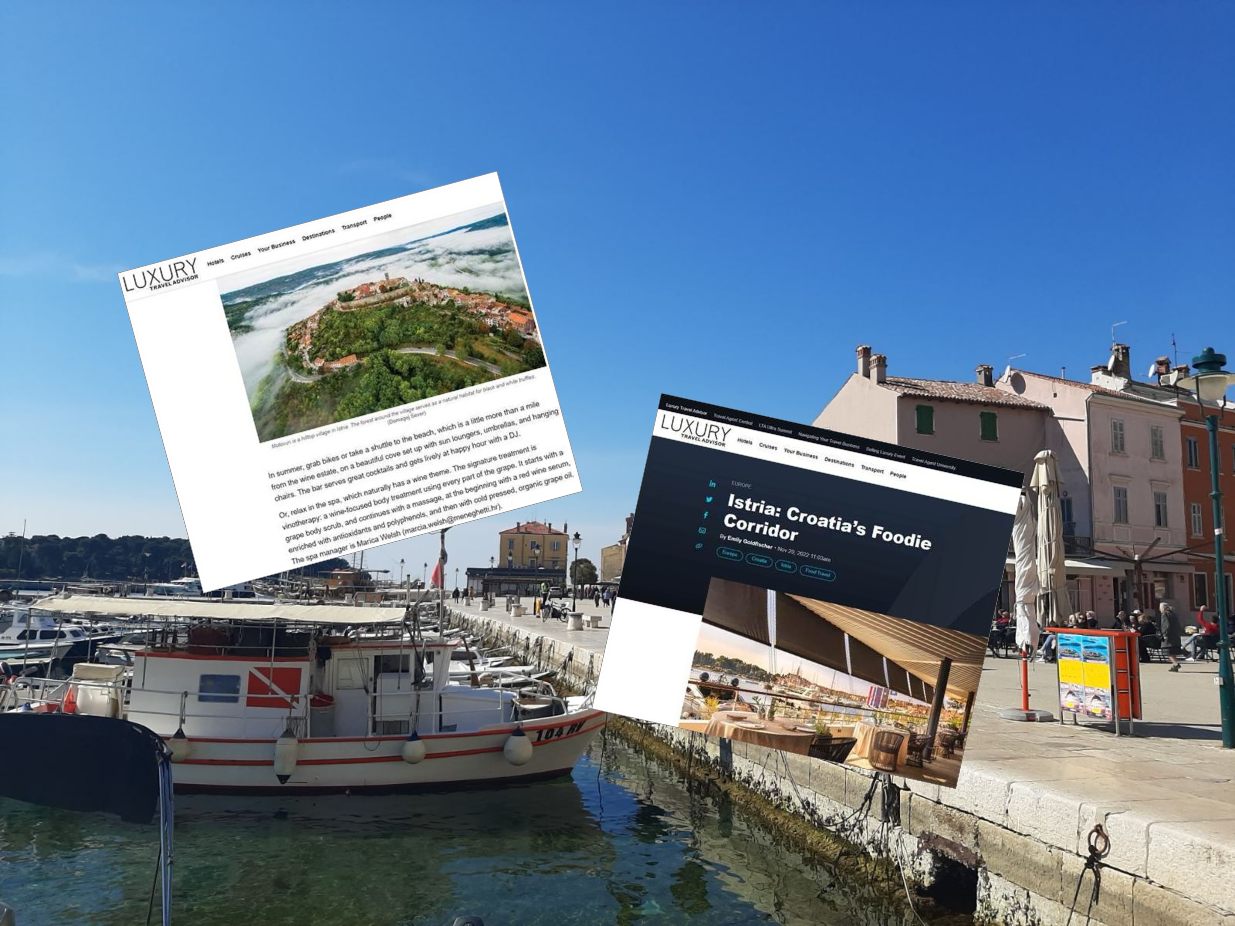 Istarske destinacije osvanule na poznatoj stranici o luksuznim putovanjima